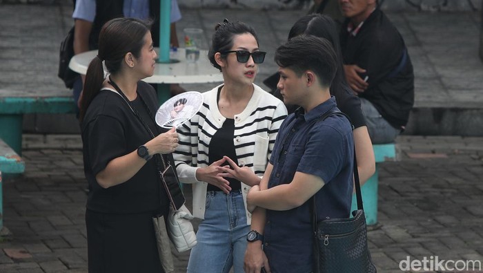 Ekspresi Tamara Tyasmara saat Rekonstruksi Kematian Dante