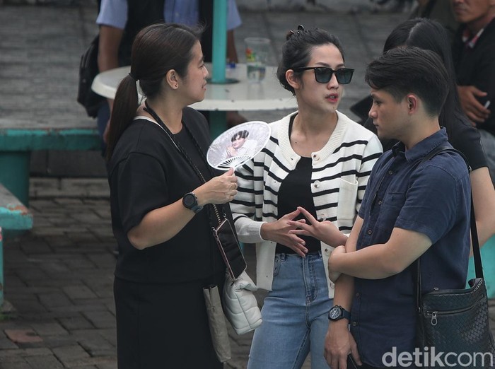 Ekspresi Tamara Tyasmara saat Rekonstruksi Kematian Dante