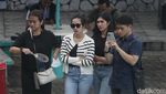 Ekspresi Tamara Tyasmara saat Rekonstruksi Kematian Dante
