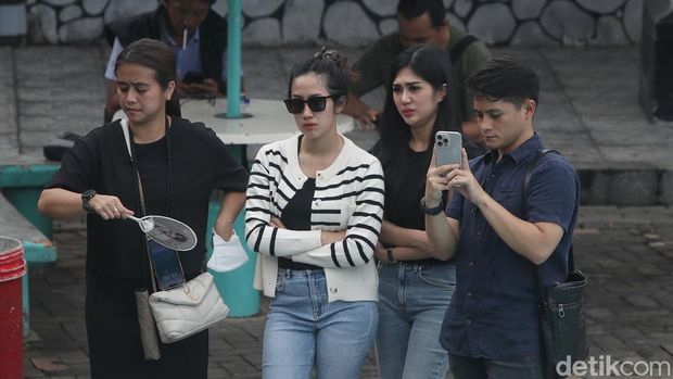Ekspresi Tamara Tyasmara saat Rekonstruksi Kematian Dante