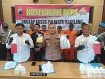 Pengedar Pil Sapi Ditangkap Polresta Magelang, Barang Bukti Puluhan Ribu Butir