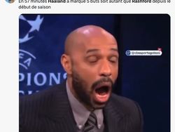 Meme Menohok 5 Gol Haaland Vs Rashford