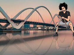 Keren Abis! Perpaduan Ilustrasi dan Tempat Ikonik