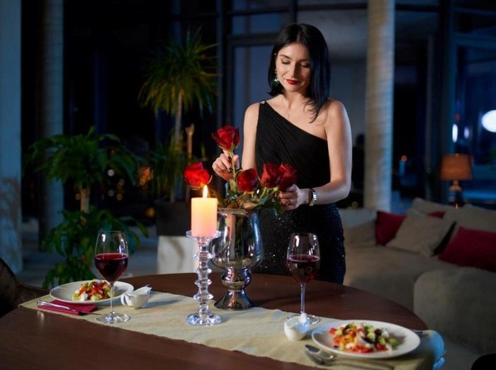 Ilustrasi fine dinning Ilustrasi fine dinning