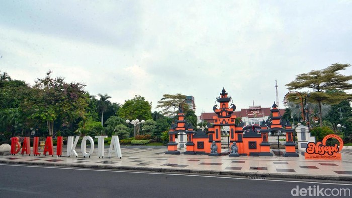 jelang hari raya nyepi di surabaya