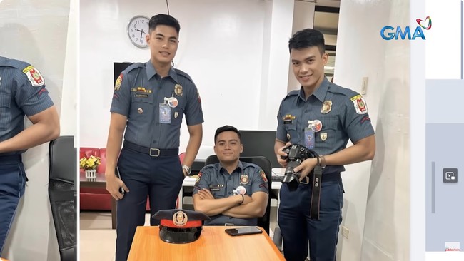 Punyaku yang memakai seragam, Aku punya dosa besar pak, tolong tangkap aku sekarang, Jika mencintaimu adalah sebuah kejahatan, tolong tangkap aku sekarang, tulis netizen. Foto: Instagram Juls Rael