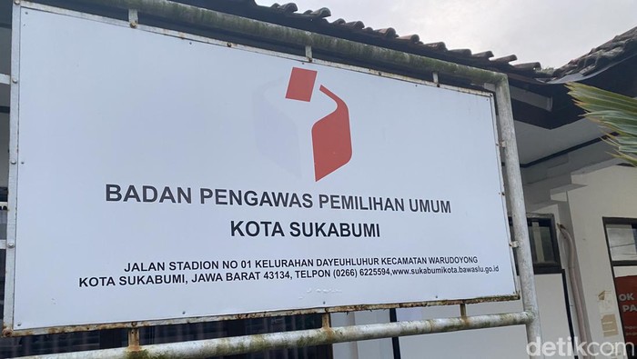 Kantor Bawaslu Kota Sukabumi.