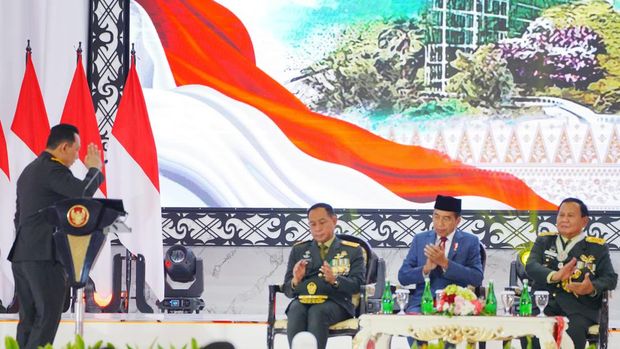 Kapolri di Rapim TNI-Polri 2024