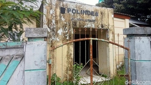 Kondisi polindes di Kelurahan Rabadompu Barat, Kecamatan Raba, Kota Bima, NTB, Rabu, (28/2/2024) (Dok. Rafiin/detikBali)
