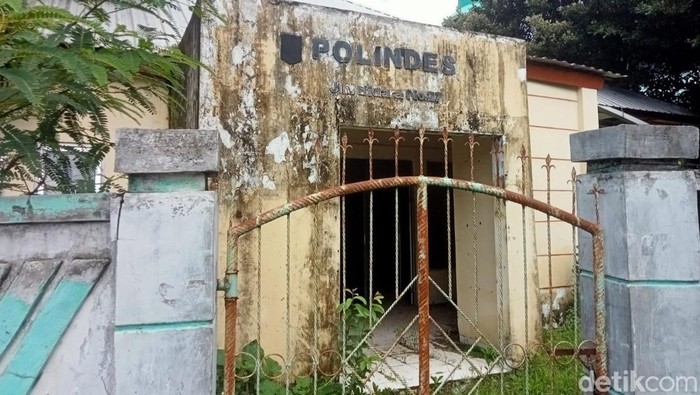 Kondisi polindes di Kelurahan Rabadompu Barat, Kecamatan Raba, Kota Bima, NTB, Rabu, (28/2/2024) (Dok. Rafiin/detikBali)