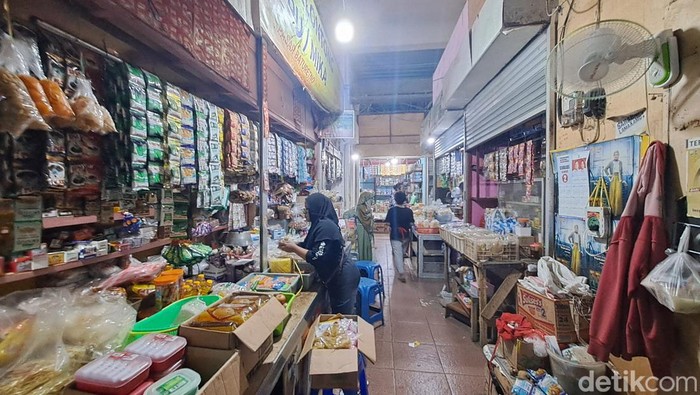 Kawasan kios di Pasar Bung Karno Kecamatan Baturetno Wonogiri dibobol maling.