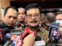Eks Mentan SYL Didakwa Terima Gratifikasi Rp 44,5 M, Dipakai Kurban Rp 1,6 M