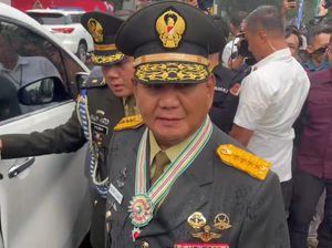 Kata Prabowo Usai Terima Pangkat Istimewa Jenderal TNI (HOR)