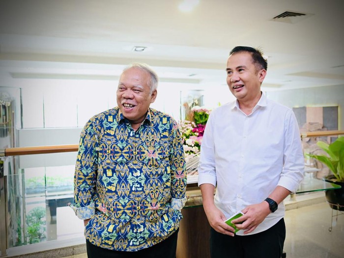 Menteri PUPR Basuki Hadimuljono dan Pj Gubernur Jabar Bey Machmudin