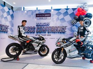 Dimas Ekky Turun di Mandalika Racing Series Bareng Tim Balap Crazy Rich Malang