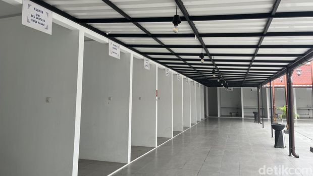 Pasar Sentul Jogja. Foto diambil Selasa (27/2/2024).