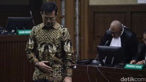 Potret Eks Mentan SYL Jalani Sidang Perdana Korupsi