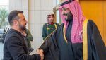 Potret Presiden Ukraina Zelensky Bertemu Putra Mahkota Arab Saudi