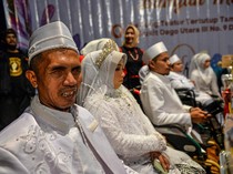Sambut Ramadan, Warga Disabilitas di Bandung Ikut Nikah Massal