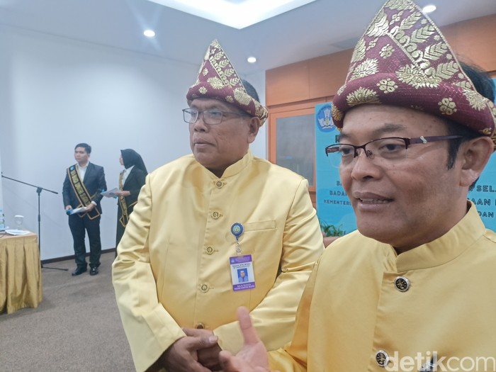 Seketaris Badan Pengembangan dan Pembinaan Bahasa Kemendikbud Ristek Hafidz Muksin.