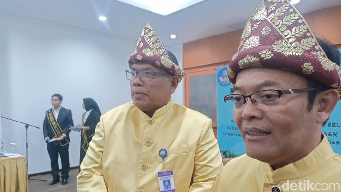 Seketaris Badan Pengembangan dan Pembinaan Bahasa Kemendikbud Ristek Hafidz Muksin.
