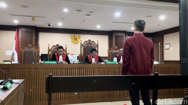 Sidang vonis Yusrizki Muliawan (Mulia/detikcom).