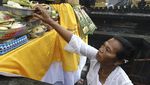 Suasana Perayaan Galungan di Desa Penglipuran Bali