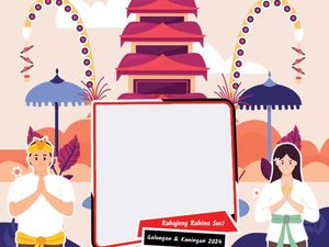 100 Link Twibbon Galungan dan Kuningan 2024, Banyak Pilihan Menarik Loh!