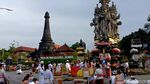 Momen Perayaan Galungan di Bali
