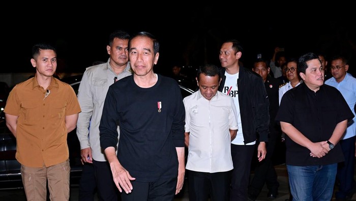 AHY Ngemal Perdana bareng Jokowi di Samarinda