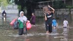 Banjir di Rawa Terate Cakung Capai Ketinggian 120 Cm