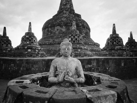 Candi Borobudur. (AP/Horst Faas)
