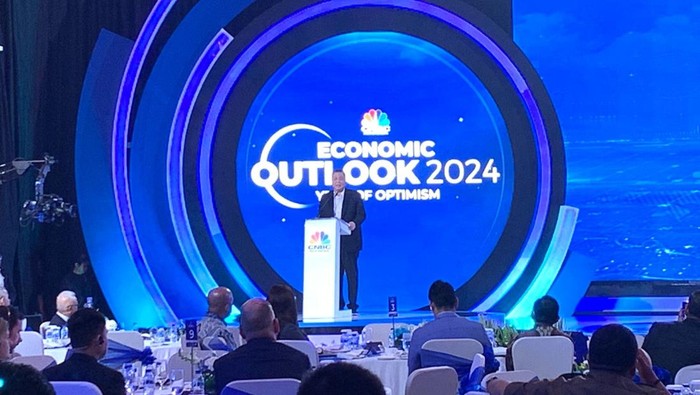 Chairul Tanjung di acara Economic Outlook CNBC