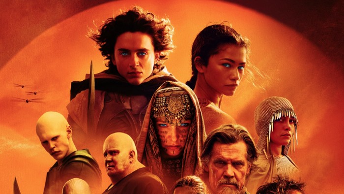 Cuplikan adegan Dune: Part Two.
