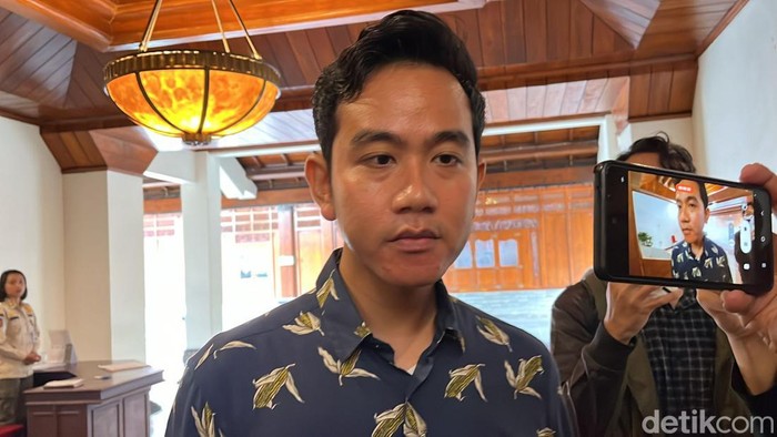 Wali Kota Solo Gibran Rakabuming Raka di Balai Kota Solo, Kamis (29/2/2024).