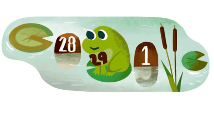 Google Doodle Leap Day 2024