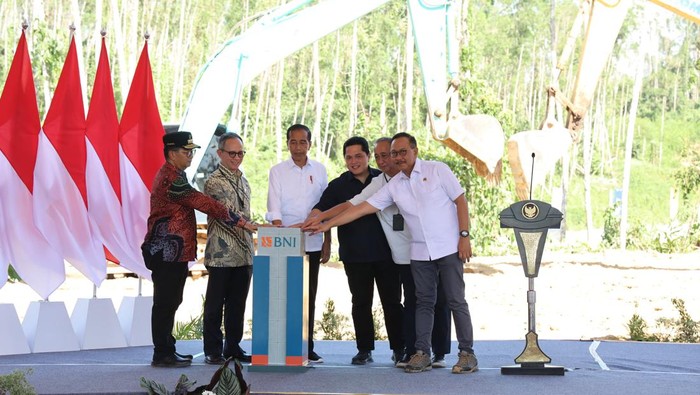 Groundbreaking Gedung BNI di IKN