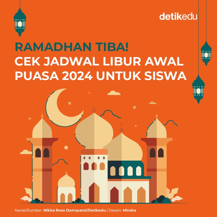 Jadwal Libur Awal Puasa 2024 untuk Siswa