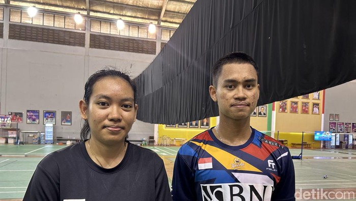 Pasangan bulutangkis ganda campuran Jafar Hidayatullah/Aisyah Salsabila Putri Pranata