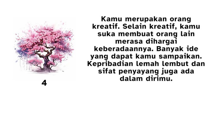 Jangan Syok, Pohon yang Kamu Pilih Bisa Mengungkap Kepribadian Tersembunyi