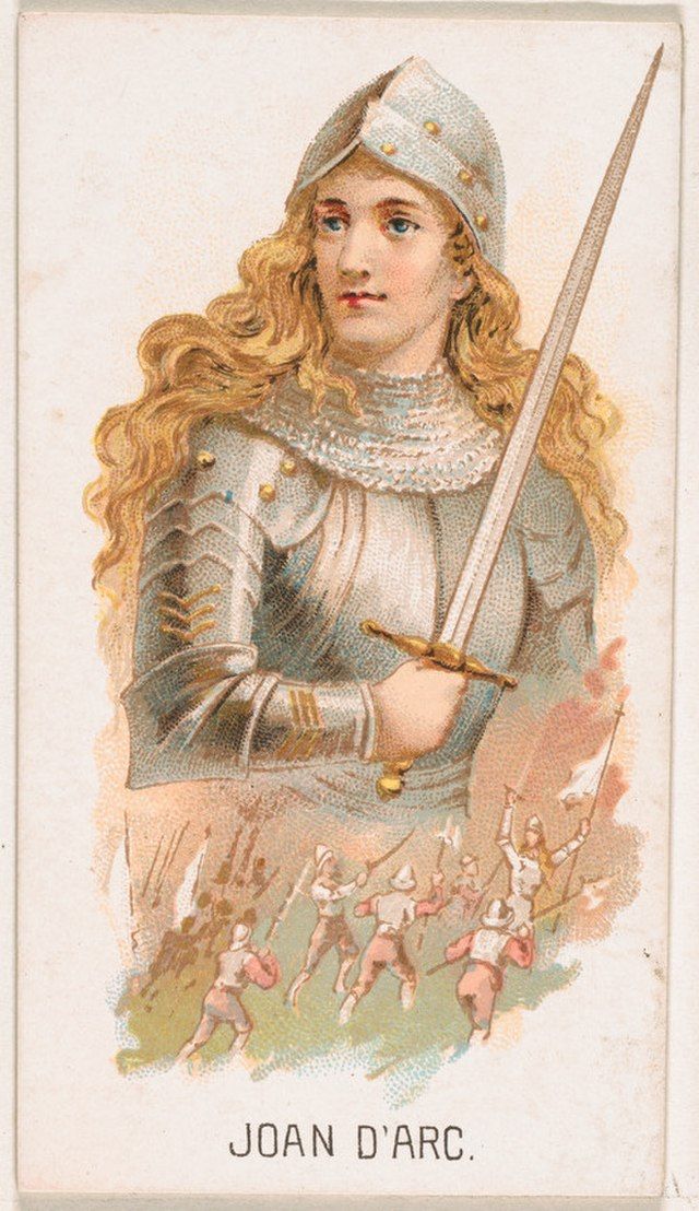 Joan of Arc atau dikenal dengan nama Jeanne d'Arc.