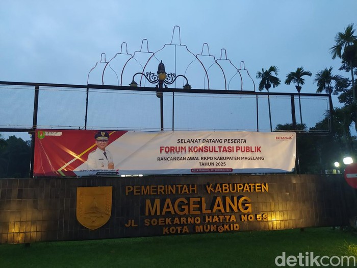 Kantor Pemerintah Kabupaten Magelang, Kamis (29/2/2024).