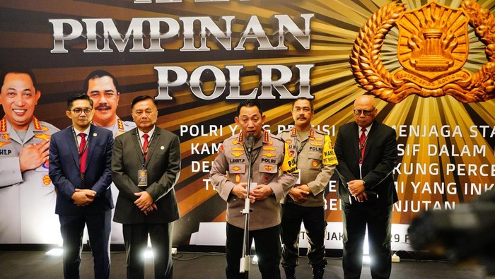 Kapolri di Rapim Polri 2024
