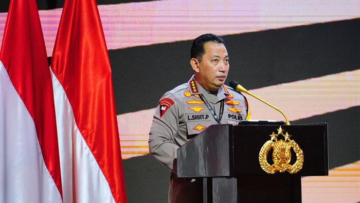 Kapolri di Rapim Polri 2024