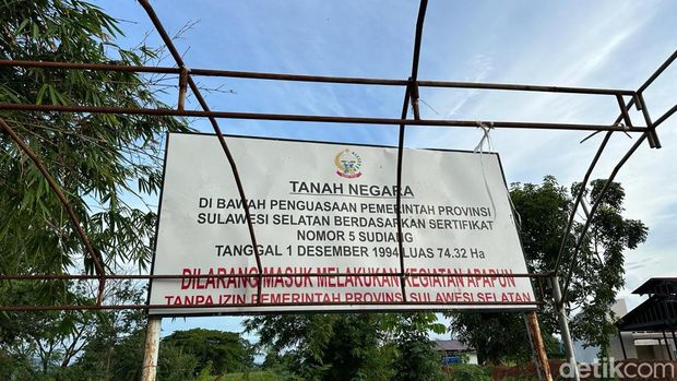 Kawasan GOR Sudiang yang direncanakan menjadi lokasi pembangunan stadion.