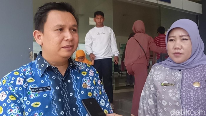 Kepala Bidang Sumber Daya Kesehatan (SDK) Dinkes Sumsel, Icon Harizon.