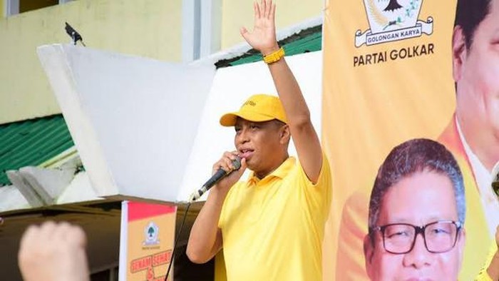 Ketua DPD II Golkar Enrekang Rahmat Masri Bandaso.