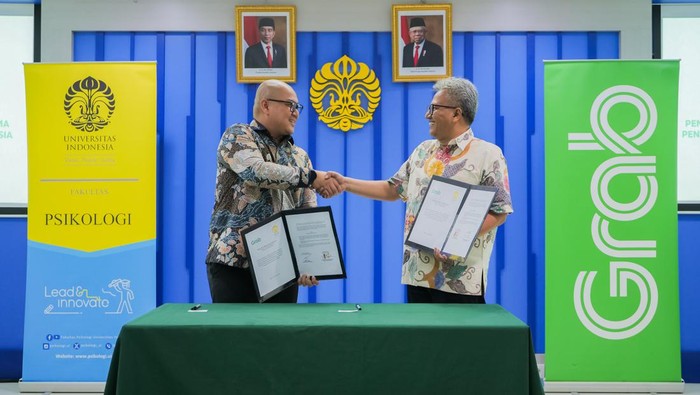 Kolaborasi Riset Tingkatkan Keamanan Ojek Daring Grab menggandeng Fakultas Psikologi UI sebagai mitra strategis baru dalam hal pelaksanaan riset. Hasil riset ini akan berkontribusi pada keamanan Grab.