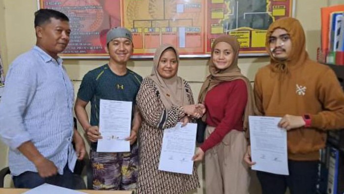 Korban dan pelaku penikaman di Parepare, Sulsel, gegara dugaan perselingkuhan berdamai.