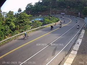 Jalan Wonosari Pagi Ini Lancar, Hati-hati Saat Melintas!